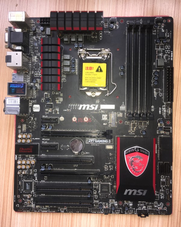 New MSI Z97 GAMING 3 Motherboard LGA1150 Intel Z97 DDR3 VGA DVI HDM DP